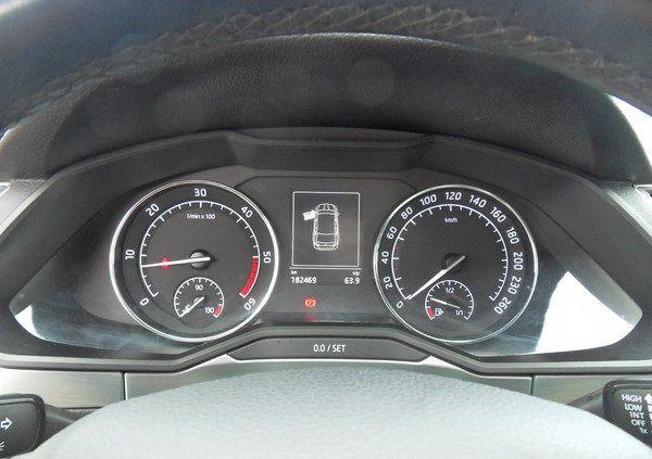 Skoda Superb cena 59900 przebieg: 182000, rok produkcji 2017 z Nałęczów małe 254